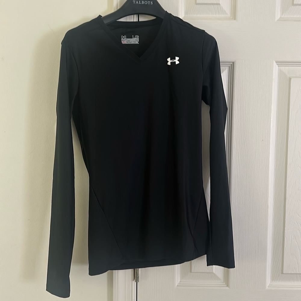 Under Armour Women's HeatGear® Compression Long Sleeve size large like new